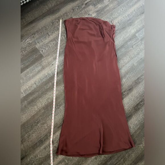 Sugarlips R.S.V.P Plus Open Back Satin Maxi Dress-Size 2X - Picture 7 of 10